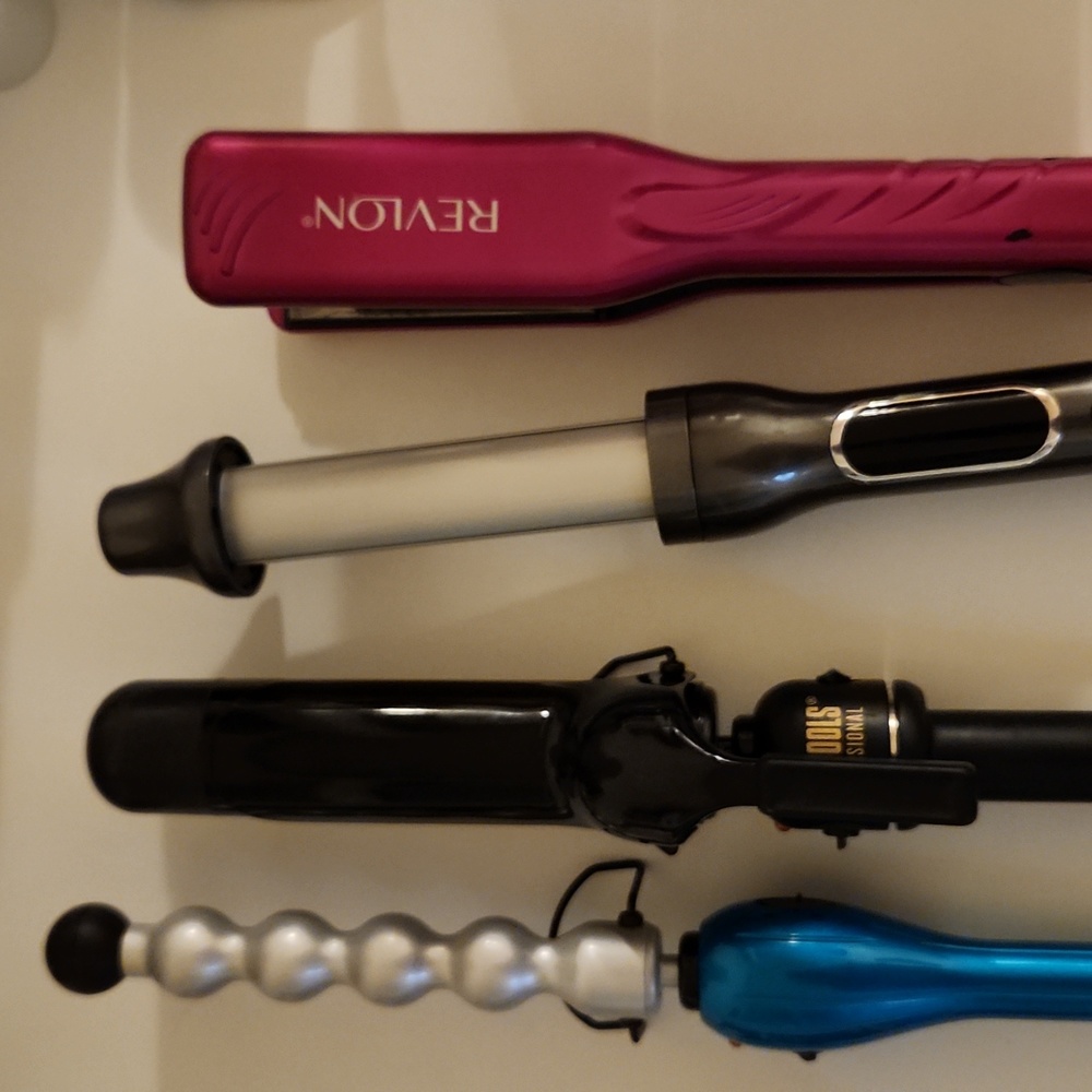 Bed head curling wand,Hot tools curing iron Revlon curling wand,Revlon straightn